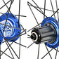 KOOZER XF2046 Classic MTB Mountain Bike Front & Rear Wheels Wheelset for Shimano 8-11S Black Blue