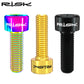 RISK Titanium Alloy Crank Fixed Bolts ( 2pcs) M6x18mm