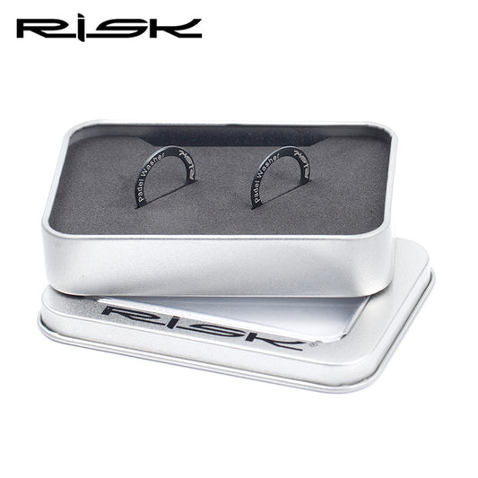 RISK Titanium Alloy Crank Pedal washer 2pcs RT110
