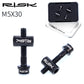 RISK Titanium Alloy Bike Seatpost Fixed Bolts M5x30/40mm(2pcs) RT029-030