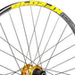KOOZER XF2046 Classic MTB Mountain Bike Front & Rear Wheels Wheelset for Shimano 8-11S Black Gold